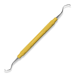 American Eagle #3/4 Rules Curette with 3/8" EagleLite Resin Yellow Handle