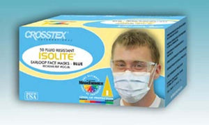 Minimum Performance Mask, Latex Free (LF), 50/bx, 10bx/ctn GCLBL