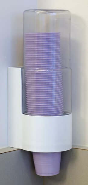 Dispenser For 3.5 & 5 oz Cups, 8/cs PCC