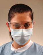 ASTM Level 3 Mask, Latex Free (LF), Blue, 40/bx, 10 bx/ctn GCFCXU