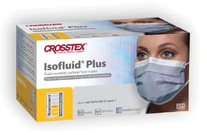 Procedural Ear-Loop Fluid Resistant Face Mask - 50/Bx GCPBL