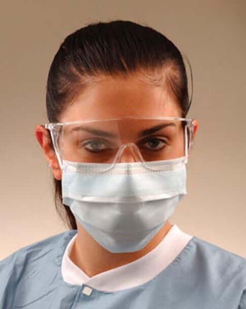 Crosstex ASTM Level 3 Ultra Sensitive Mask, White 50/bx | SurgiMac Dental Supply
