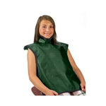 Flow Dental X-Ray Child (20" x 20") Lead-Free Apron With Collar - SHIMMERING GREEN