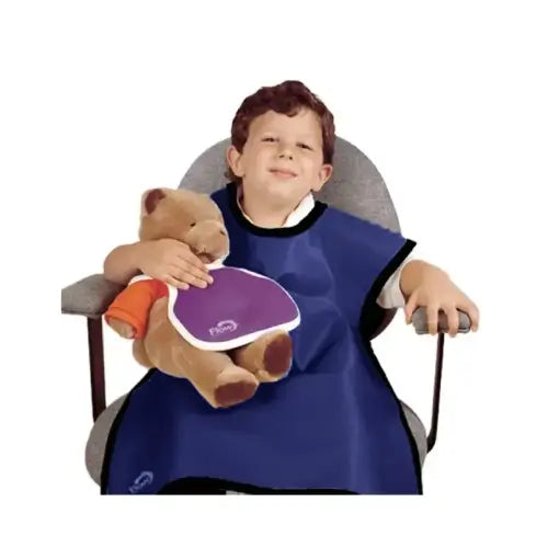 Flow Dental X-Ray Child (20" x 20") X-Ray Lead Panoramic Apron without Collar - ROYAL