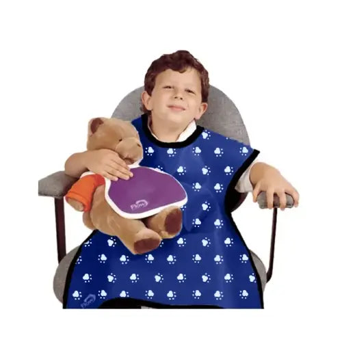Flow Dental X-Ray Child (20" x 20") X-Ray Lead Panoramic Apron without Collar - DOG