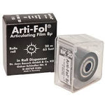 Arti-Fol Ultra-Thin 8 Microns (.00032") Black Single-Sided Articulating Paper