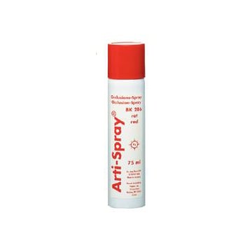 Arti-Spray RED Occlusion Spray. Universal color indicator to test the occlusal
