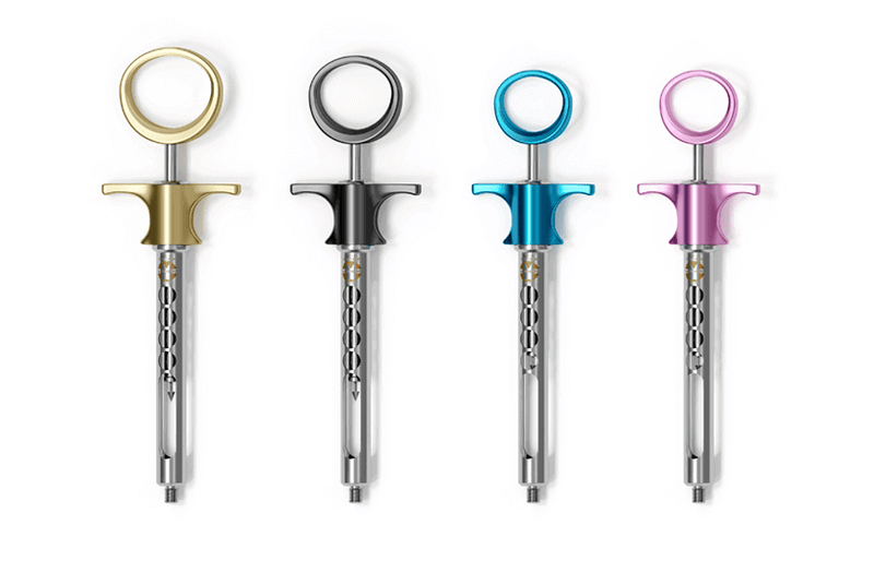 Petite Aspirating Syringe Blue | SurgiMac Dental Supply