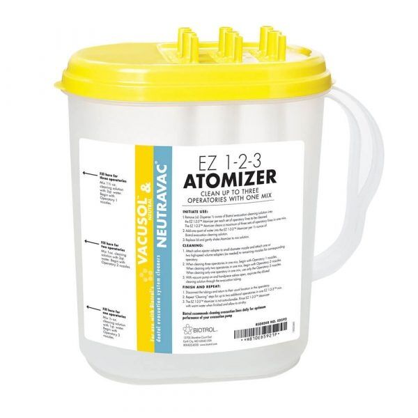 Biotrol EZ 1-2-3 Atomizer for Daily Use with Vacusol Ultra or NeutraVac