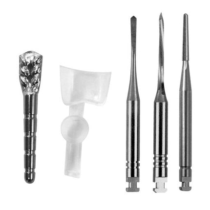 Kit #4 Fine Stainless Steel Starter Kit - Flat-Head | S120 | | Dental, Dental Equipment, Pins & posts, Post kits & refills | Parkell | SurgiMac