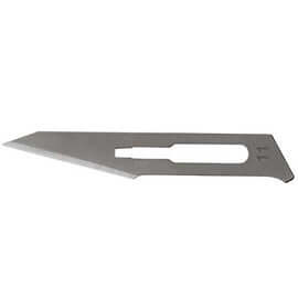House Brand #11 Sterile Stainless Steel Surgical Scalpel Blades 100/Bx | SurgiMac Dental Supply