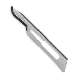 SurgiMac #15 Sterile Carbon Steel Surgical Blades, BD Rib-Back Design, Stainless Steel, Mactt, 50/Pk | SurgiMac Dental Supply