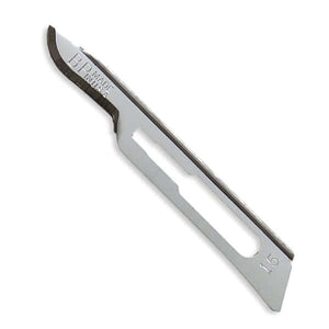 SurgiMac #15 Sterile Carbon Steel Surgical Blades, BD Rib-Back Design, Stainless Steel, Mactt, 50/Pk | SurgiMac Dental Supply