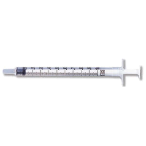 Tuberculin Syringe BD 1 mL Luer Slip Tip Without Safety | SurgiMac Dental Supply