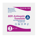 Dynarex Antiseptic Skin Towelette Individual Packet Scented 100 Count | SurgiMac Dental Supply