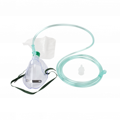 3-in-1 Elongated Mask w/ 7' (2.1 m) tubing, 1000 ml Reservoi