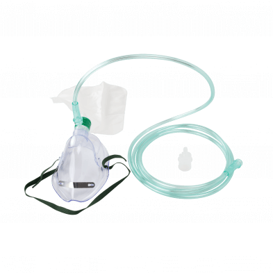 SurgiMac 3-in-1 Elongated Mask w/ 7' (2.1 m) tubing, 1000 ml Reservoir, 50/Case | SurgiMac Dental Supply