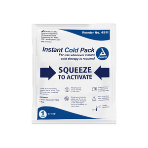 Dynarex Single-use 4" x 5" Instant Cold Pack, 24/Case | SurgiMac Dental Supply
