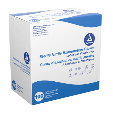 Nitrile Sterile Exam Gloves by Dynarex | SurgiMac Dental Supply