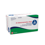 IV Administration Set - 15 Drop, 83", 1 Needleless Port, 1 Inje, 50/bx | SurgiMac Dental Supply