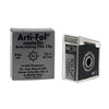 Arti-Fol Metallic Black One-Sided Shimstock-Film, 12 microns, 22 mm x 20 m Roll