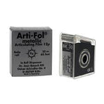 Arti-Fol Metallic Black One-Sided Shimstock-Film, 12 microns, 22 mm x 20 m Roll