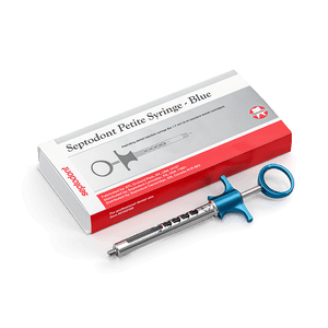 Petite Aspirating Syringe Blue | SurgiMac Dental Supply