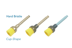 Latch type cup shape brush, Hard yellow bristle 345-144