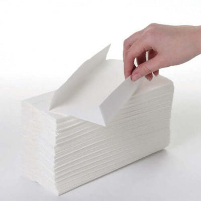 Safe-Dent C-Fold Paper Towels, 2400/Case (12 sleeves x 200 sheets each)