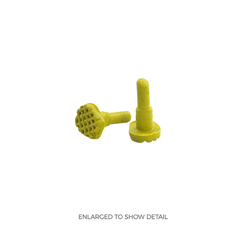 Crown & Bridge Pliers - Yellow Replacement Tips, 6/PK (3 pairs) by SurgiMac 13-1175-2