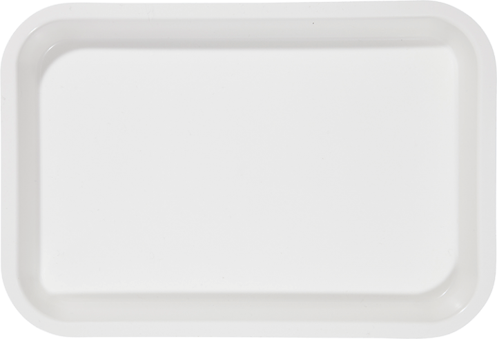 Mini Flat Set-Up Trays, Plastic, 1/Pk, 20Z101 | SurgiMac Dental Supply