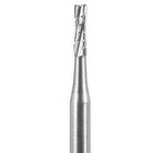 Cargus FG #557 SL (Surgical Length) Straight Fissure Crosscut Carbide Bur 100/pk
