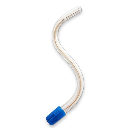 Saliva Ejectors Clear With Blue Tip 100/pk by MARK3 100-2500