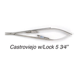 Generic Brand 5.75" Castroviejo Needle Holder with Lock, Single holder