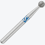 Alpen FG #801.021 Coarse Grit, Round Diamond Bur. Package of 5 Burs | SurgiMac Dental Supply