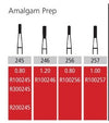 Alpen FG #245 SS (short shank) Amalgam Preparation Carbide Bur, Package of 10