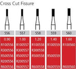 Alpen HP #559 straight fissure crosscut carbide bur for slow speed straight | SurgiMac Dental Supply