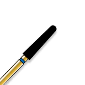 Alpen FG #850.023 Coarse Grit, Round End Taper Diamond Bur. Package of 5 Burs | SurgiMac Dental Supply