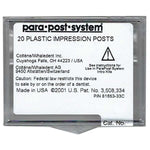 ParaPost P43-7 green .070" (1.75mm) plastic impression post, 20 post refill | SurgiMac Dental Supply