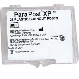ParaPost XP P751-5 Red .050" (1.25mm) Size 5 plastic burnout post, 25 post | SurgiMac Dental Supply