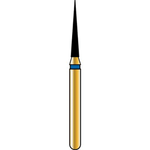 Alpen FG #858.012 SS (Short Shank) Coarse Grit, Flame Shaped Diamond Bur | SurgiMac Dental Supply