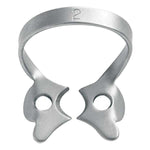 Hygenic #2 Winged Premolars and Upper Incisors Metal Rubber Dam Clamp, Single | SurgiMac Dental Supply