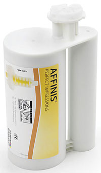Affinis System 360 Starter Kit Heavy Body: 1 - 300 ml Foil Bag Base, 1 - 62 ml | SurgiMac Dental Supply