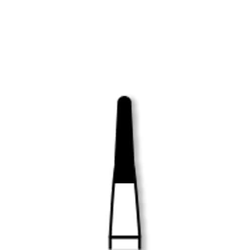 Alpen FG #1170 Round End Tapered Fissure Carbide Bur, Package of 10 | SurgiMac Dental Supply