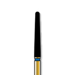 Alpen FG #850-8.018 Coarse Grit, Long Round End Taper Diamond Bur. Package of 5 | SurgiMac Dental Supply