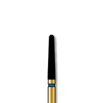 Alpen FG #850-10.018 Fine Grit, Long Round End Taper Diamond Bur. Package of 5 | SurgiMac Dental Supply