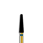 Alpen FG #856L.021 Fine Grit, Long Round End Taper Diamond Bur. Package of 5 | SurgiMac Dental Supply