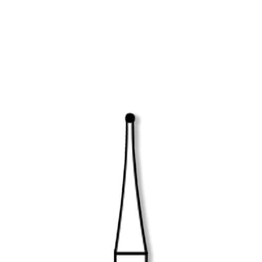 Alpen RA #1/2 Round Carbide Bur for Slow Speed Latch, package of 10 | SurgiMac Dental Supply