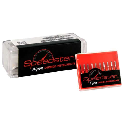 Alpen/Speedster FG #1557G SS (short shank) Round End Cross Cut Fissure Carbide | SurgiMac Dental Supply