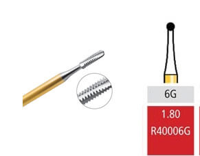 Alpen/Speedster FG #6G Round Carbide Bur, package of 10 | SurgiMac Dental Supply